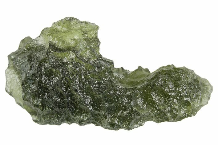 Green Moldavite Tektite ( g) - Czech Republic #359454